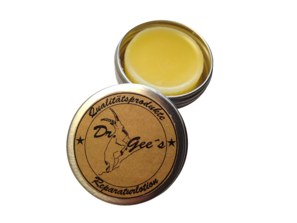 Dr. Gee´s Reparaturlotion offen