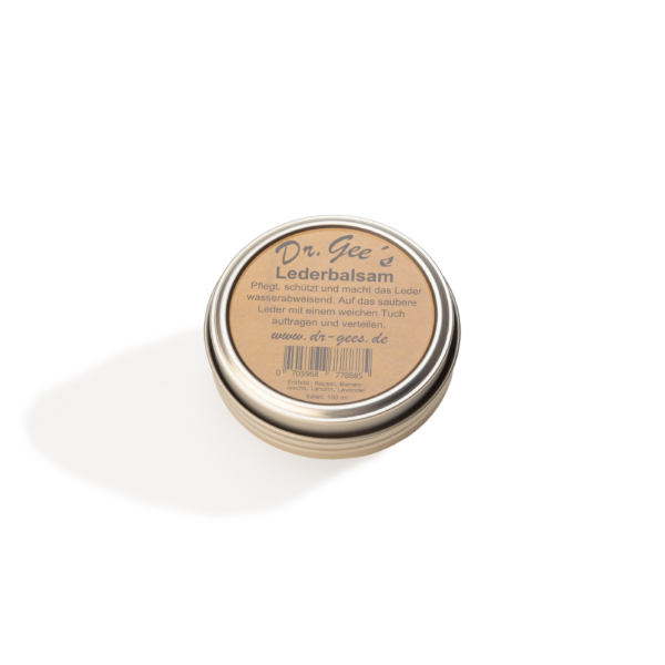 Dr. Gee´s Lederbalsam back